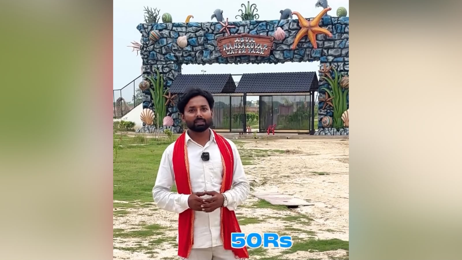 Mr. Ashok Visits Bhadrakali Mata Mandir Before Exploring Aqua Mansarovar Water Park & Resort