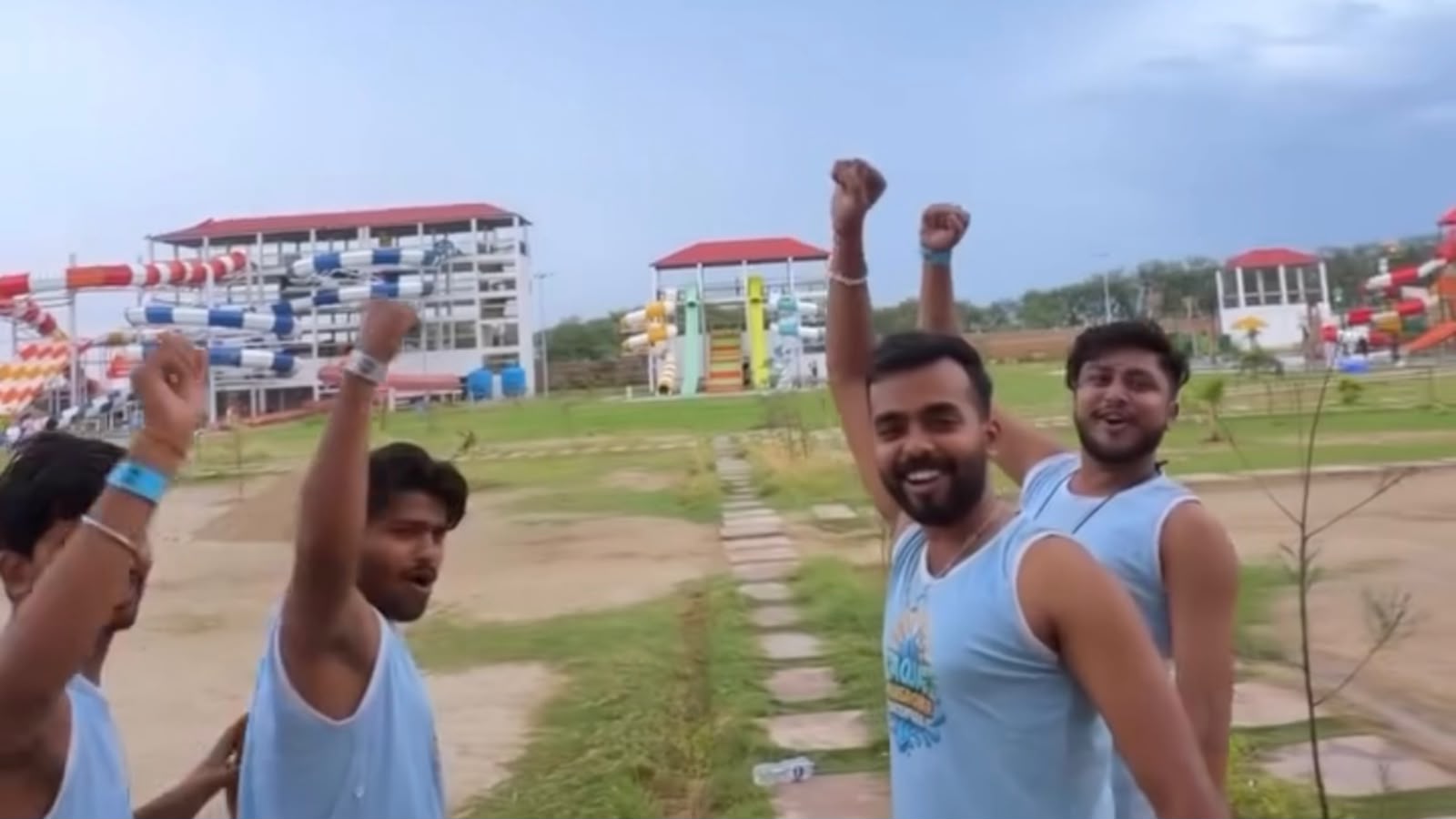 Friends from Mirzapur Explore the Complete 50-Acre Aqua Mansarovar Destination
